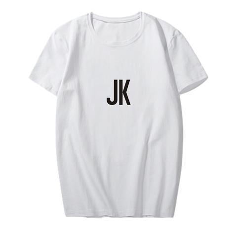 kpop Youth League 7th Anniversary Abbreviation Member Name Surrounding Should Aid Song Playing Clothing Same Style Short Sleeve T-shirt Male and Female Couples FG White - Image 3