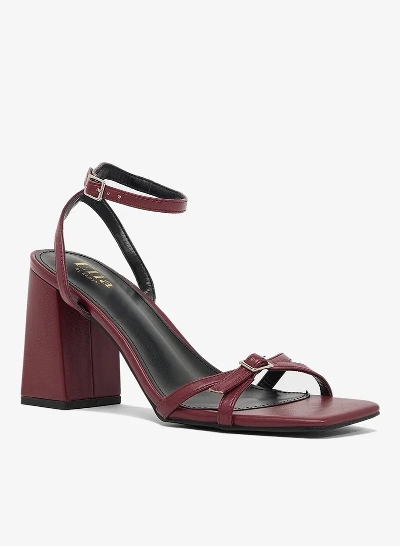 ELLA High Heel Sandal With Ankle Strap