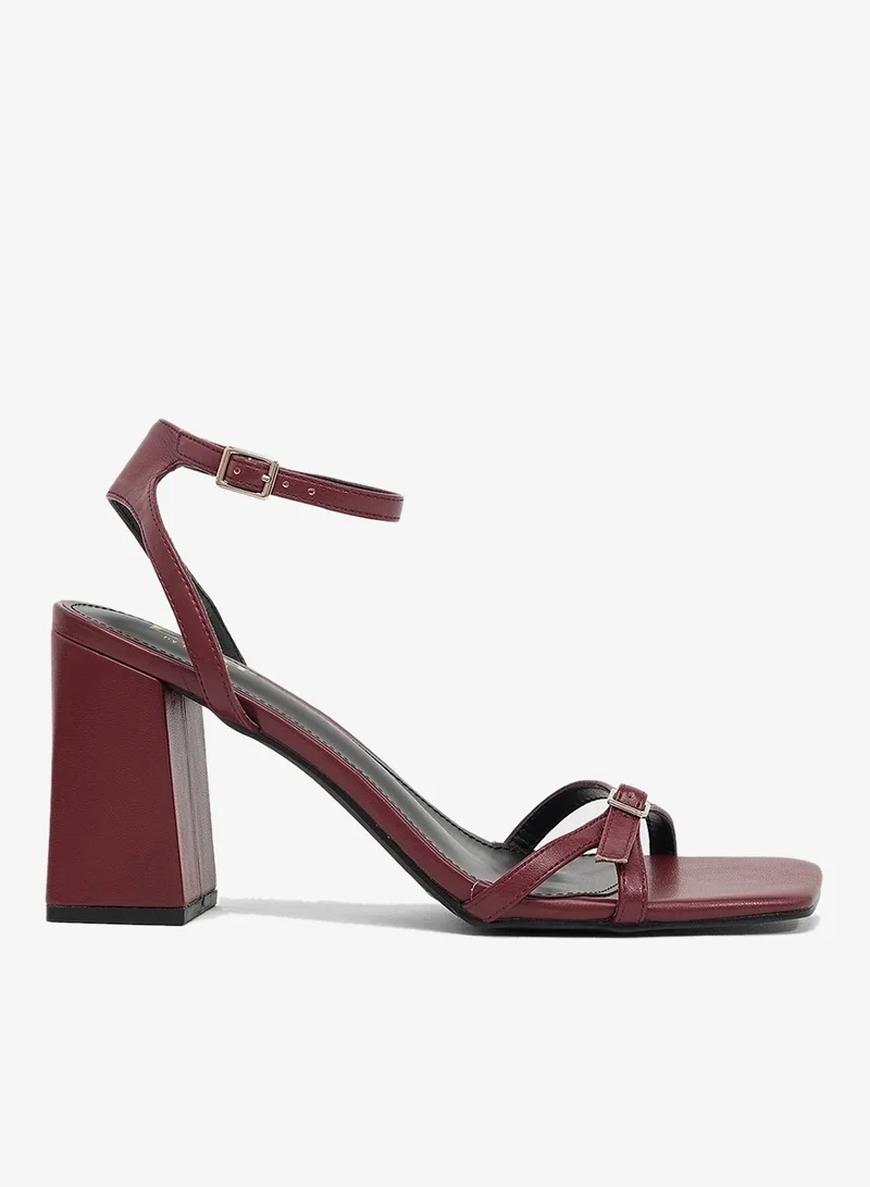 ELLA High Heel Sandal With Ankle Strap