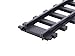Lionel Battery O Gauge 12Piece Straight Black Plastic Track Pack - Image 4