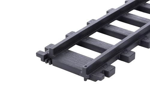 Lionel Battery O Gauge 12Piece Straight Black Plastic Track Pack - Image 5
