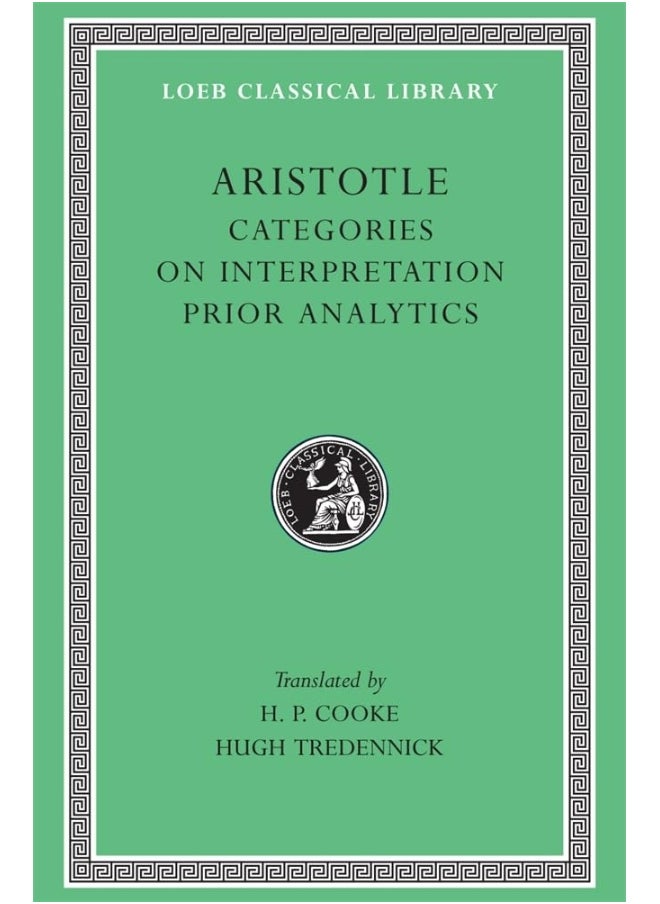 null - Categories. on Interpretation. Prior Analytics - Image 1