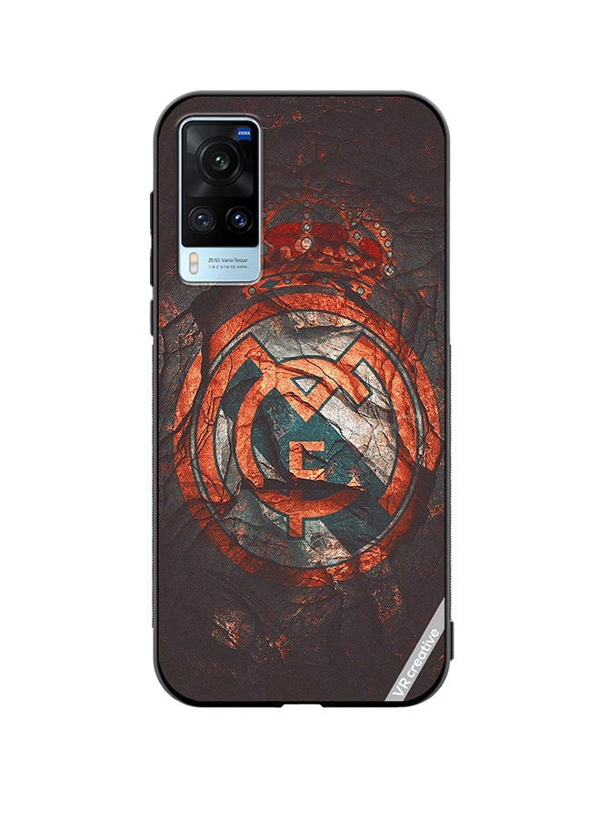 VR CREATIVE Protective Case Cover For Vivo X60 Real Madrid Cake Design Multicolour - Image 1