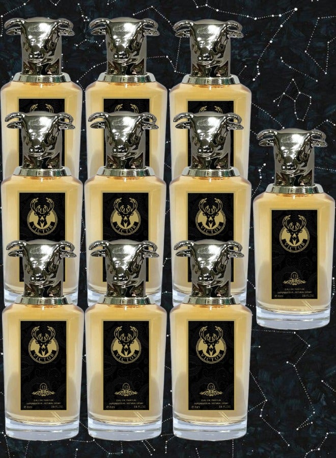 Victor 10 Pieces Victor Number 12 EDP 75ML - Image 1