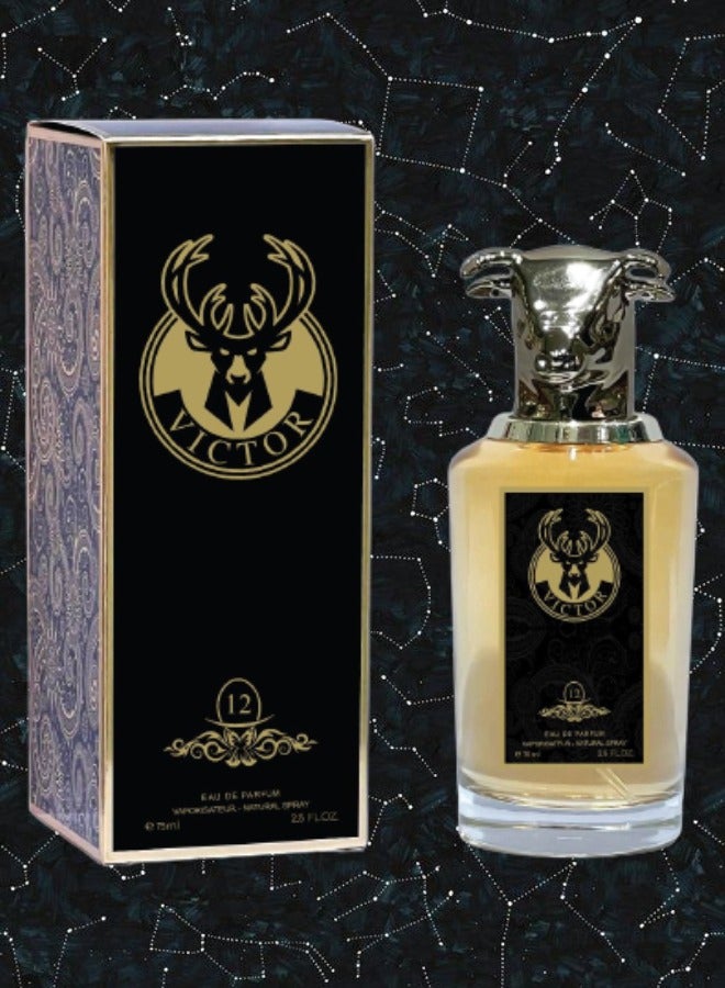 Victor 10 Pieces Victor Number 12 EDP 75ML - Image 2