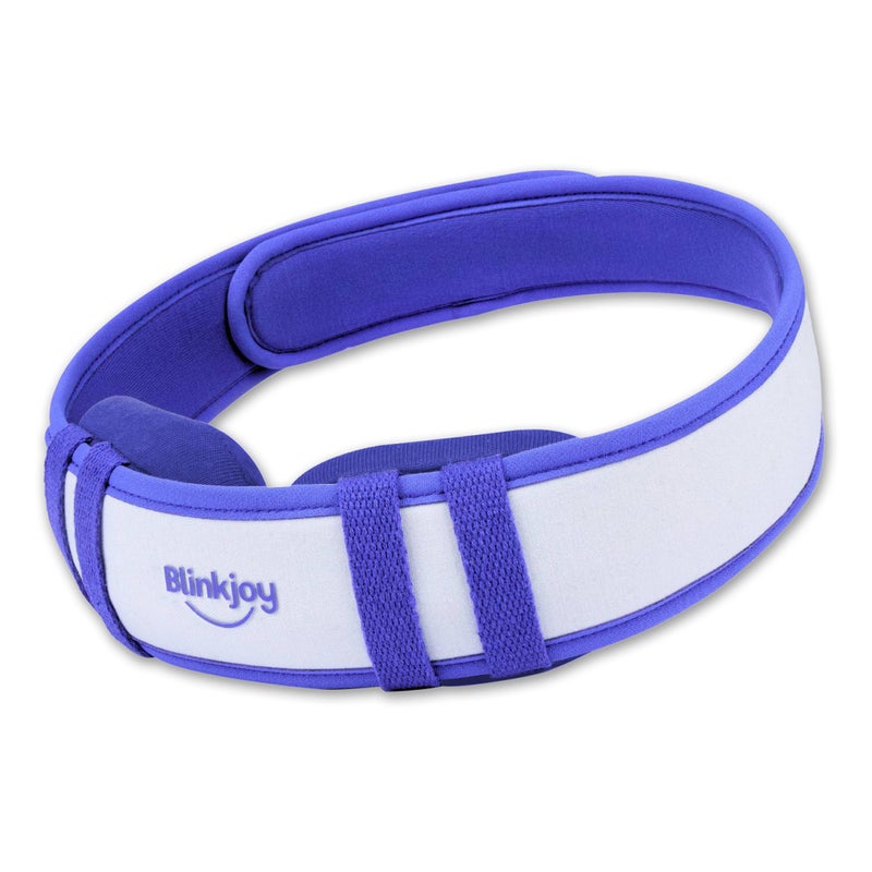 Blinkjoy Moist Heated Eye Mask for Dry Eyes â€“ Microwavable Warm Compress with No-Pressure Eye Wells & Adjustable Strap â€“ Reusable, for Blepharitis & Stye Relief - Image 1