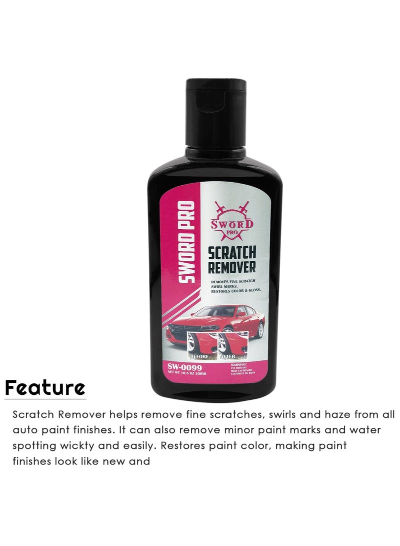 SWORD Pro SW-0099- Scratch Remover 300ml - Advanced Formula for Effective Scratch and Swirl Removal on Cars - Image 3