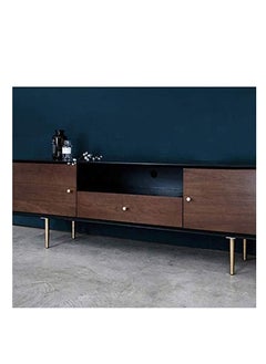 Y&D Furniture legs, Metal coffee Table Legs Feet Iron Tv Cabinet Feet, Replacement Leg Golden Sofa Heavy Duty Stainless Steel Gold Can Bear 800kg 4 Pcs  - Image 2