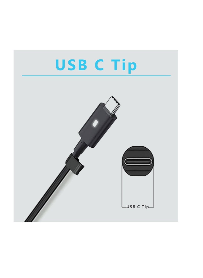 ماركة غير محددة 130 واط امدادات الطاقة USB C نوع C شاحن 20 فولت 6.5A لديل XPS 15 9575 9520 9510 9500 17 9720 9710 9700 خط العرض 5411 5421 5511 5520 5521 الدقة 5530 5550  - Image 3
