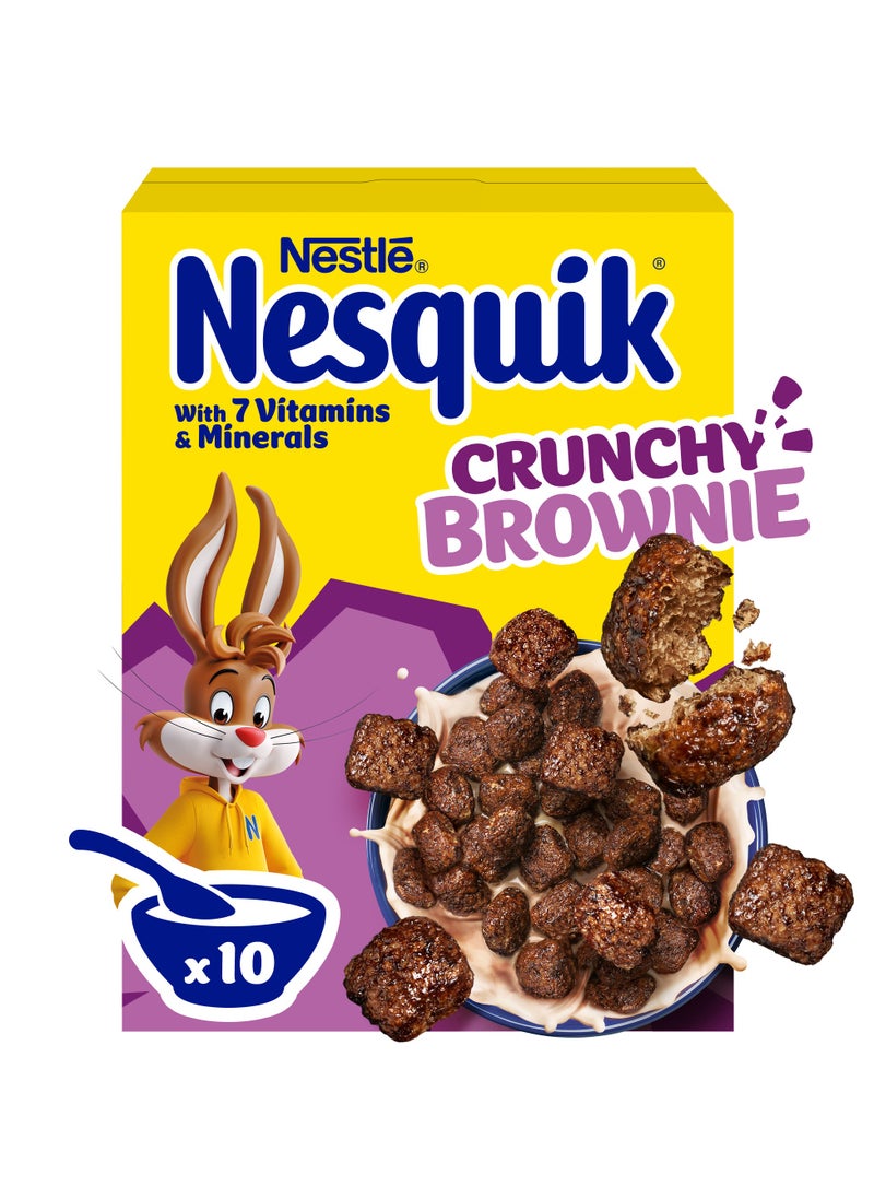 Nesquik Crunchy Brownie Cereals 300g  - Image 1