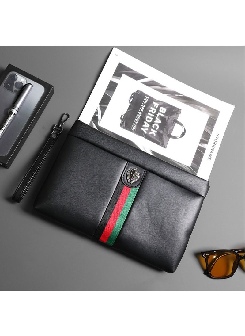 AVHUGOO Men's Clutch Bags Casual Clutch Bags Men's Fashion Bags Business Clutch Bags Large Capacity Clutch Bags  - Image 3