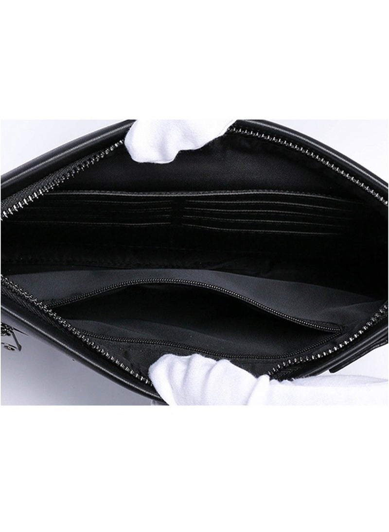 AVHUGOO Men's Clutch Bags Casual Clutch Bags Men's Fashion Bags Business Clutch Bags Large Capacity Clutch Bags  - Image 4