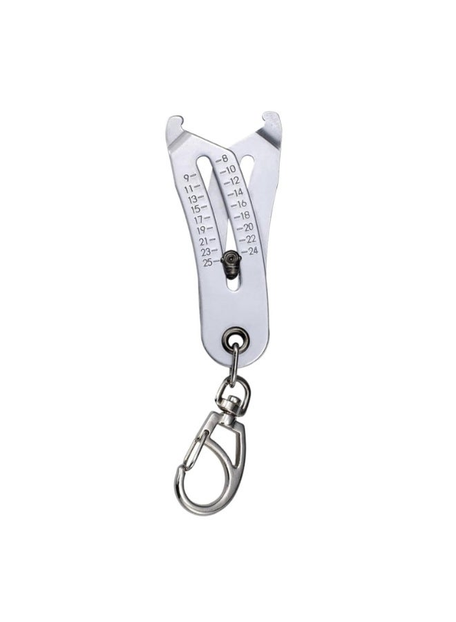 Portable Precision Thread Gauge Keyring - Image 1