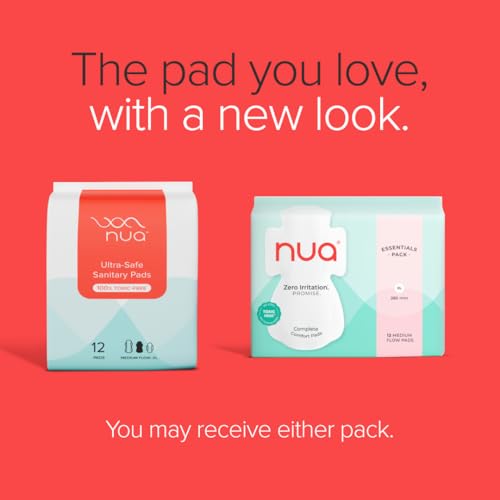 Nua Complete Comfort Sanitary Pads for Women XL | Pack of 12 | Medium Flow Pads | Super Saver | Zero Irritation Promise | Comfortable All-Day Protection | Ultra-Thin | Super Absorbent | No rashes | 50% Wider Back | 100% Toxic-Free, Dermatologically Tested | Essentials Pack - Image 4