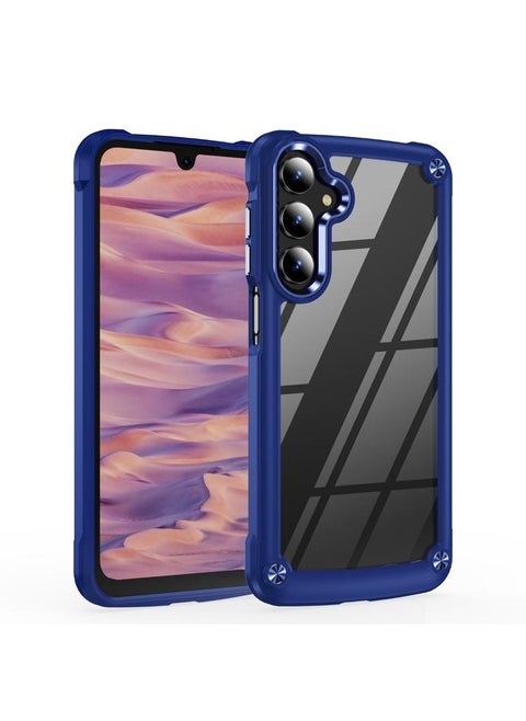 For Samsung Galaxy A16 5G TPU + PC Lens Protection Phone Case(Blue)