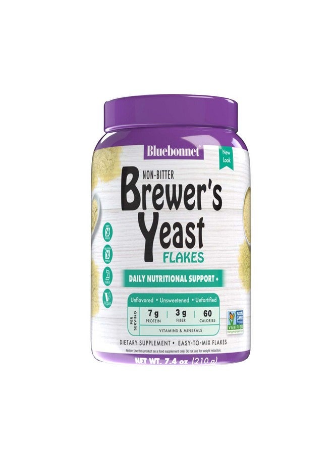 Bluebonnet Nutrition Super Earth Brewers Yeast Flakes Super Food Whole Food Source For Vitamins Great Tasting Vegan Vegetarian Non Gmo Gluten Free Soy Free Milk Free Kosher 7.4 Oz - Image 2