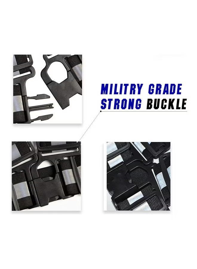 YJ Adjustable Reflective Bike Vest 12.7x14.9x5.1cm - Image 3