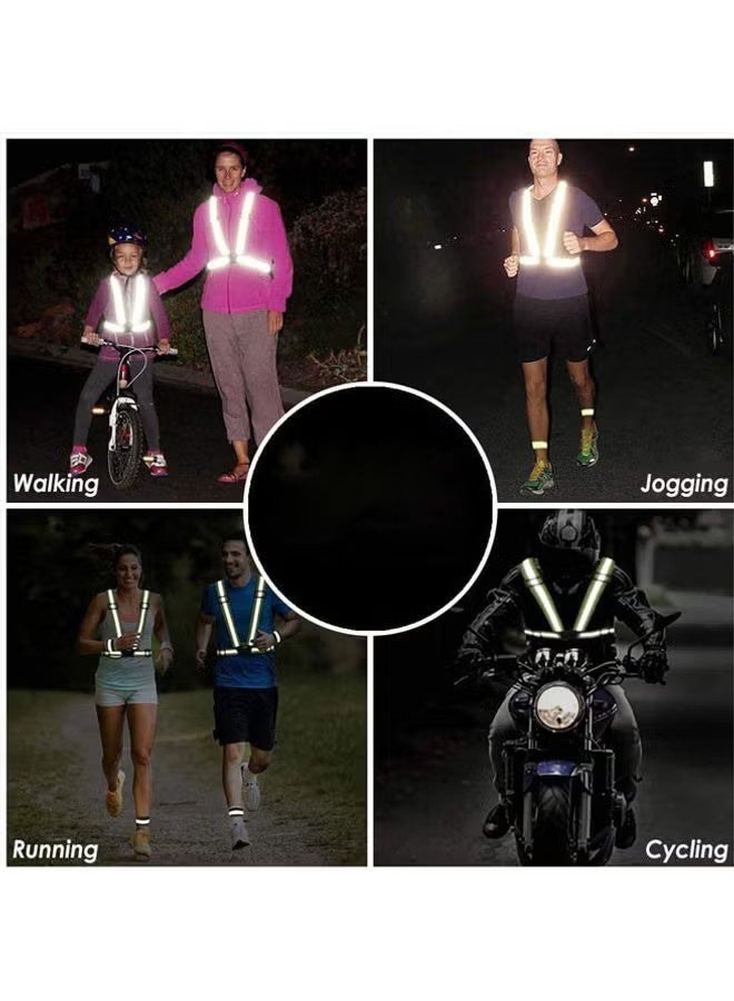 YJ Adjustable Reflective Bike Vest 12.7x14.9x5.1cm - Image 5
