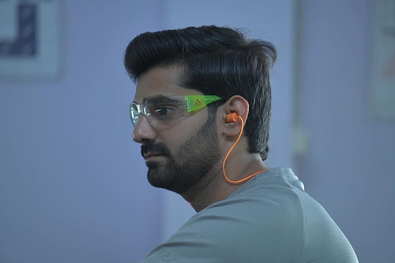 KARAM EP02 Disposable Foam Corded Ear Plugs with Cottan Thread | Noise Reduction Earplugs for Sleeping, Work, Swimming & Construction | Soft & Comfortable with SNR 34dB - Image 4