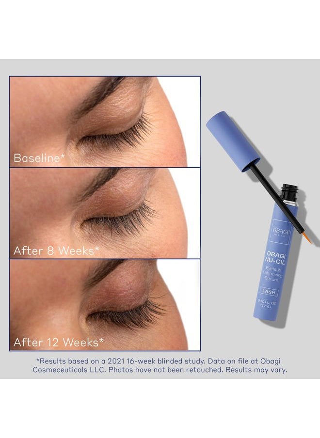 Obagi Medical Obagi Nu-Cil Eyelash Enhancing Serum – Nourishing Lash Serum with Biotin for Thicker & More Defined-Looking Lashes – 0.1 oz, Pack of 2  - Image 3