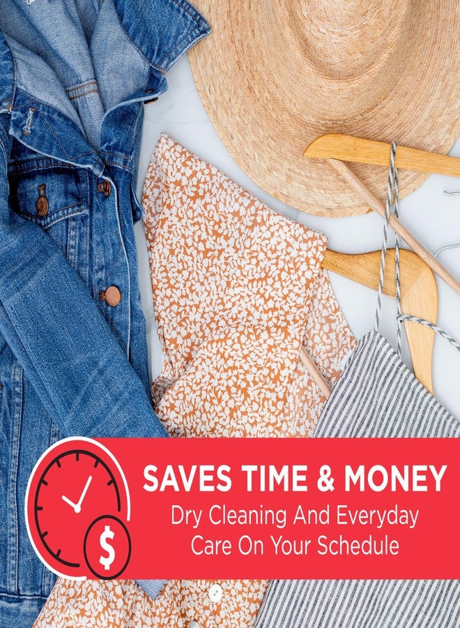 dryel مجموعة درايل لتنظيف الملابس في المنزل، صيغة جديدة ومحسّنة مع تقنية الانتعاش السريع، عناية لطيفة بالغسيل للأقمشة الخاصة والملابس التي تحتاج إلى تنظيف جاف فقط، 5 أحمال - Image 2