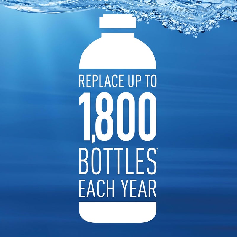 BRITA Water Bottle Replacement Filters, BPA-Free, Replaces 1,800 Plastic Water Bottles a Year, Lasts Two Months or 40 Gallons, Includes 3 Filters - Image 5