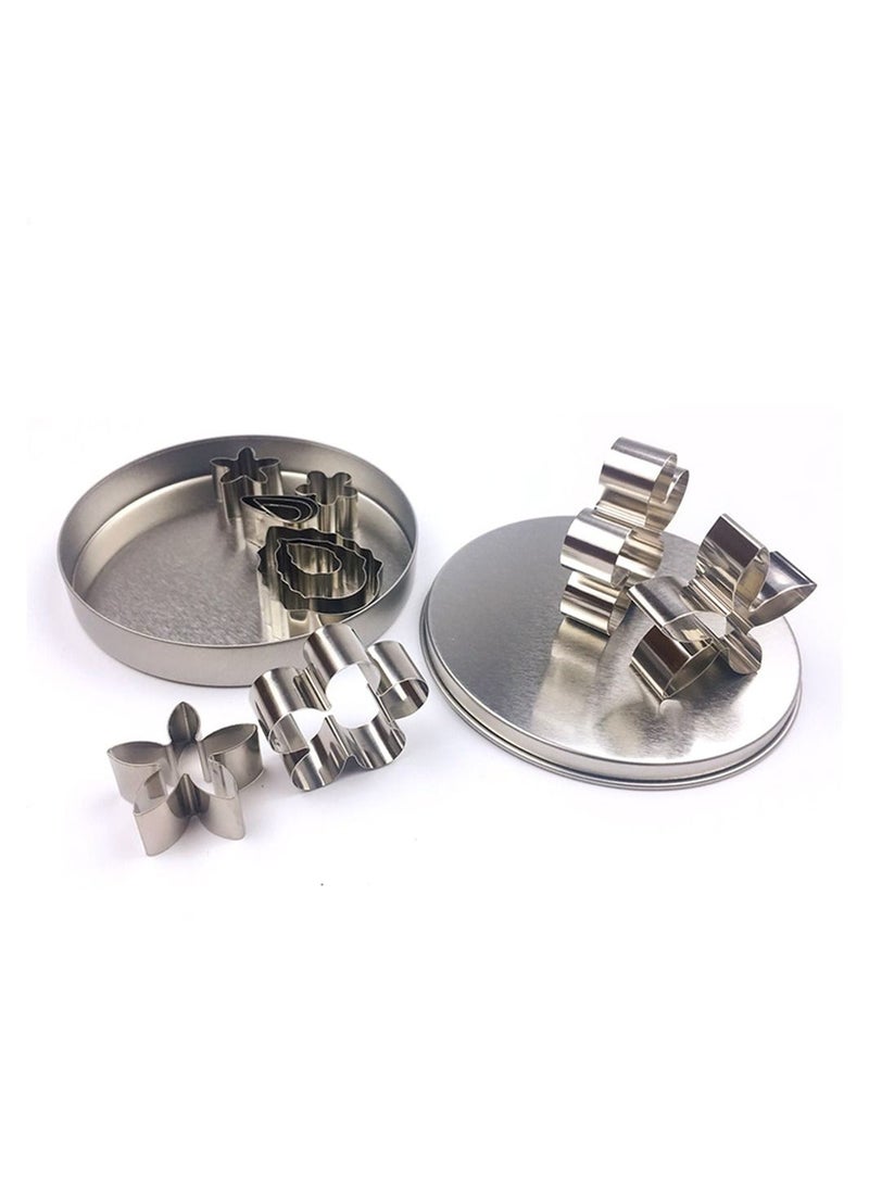 Deo King 12-piece Stainless Steel Cookie and Cake Baking Mold with Box - Image 5