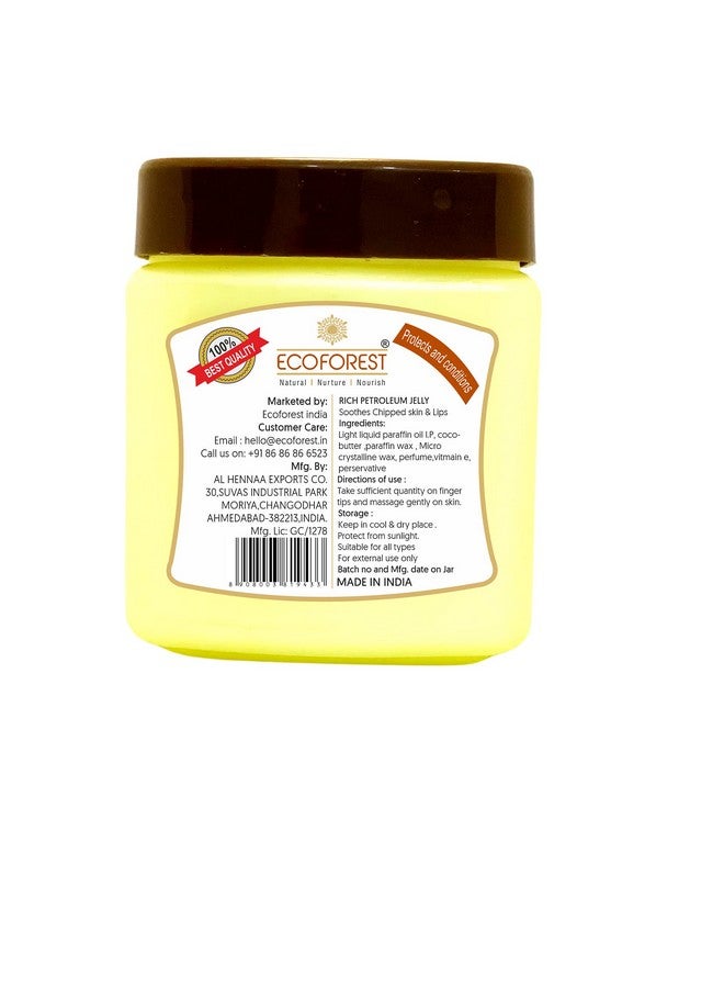 EcoForest Spring - Summer ,100% Petroleum Jelly, Cocoa Butter, (Enriched with cocoa butter and Vitamin E), for Nourishment, Fine Lines, Dryness (Dry Skin) , extra moisturzing for soft smooth skin 100 g/125 ml - Image 2