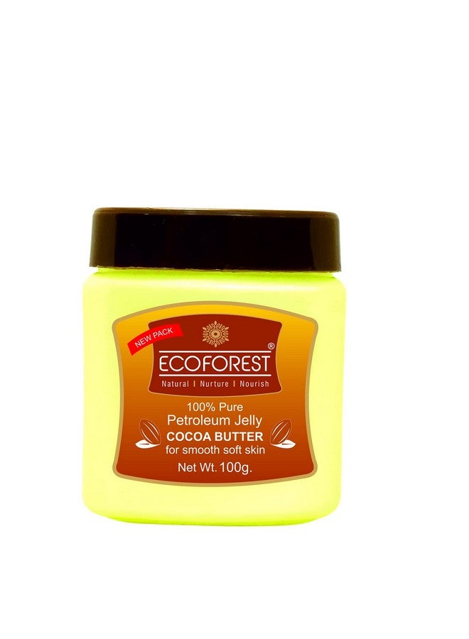 EcoForest Spring - Summer ,100% Petroleum Jelly, Cocoa Butter, (Enriched with cocoa butter and Vitamin E), for Nourishment, Fine Lines, Dryness (Dry Skin) , extra moisturzing for soft smooth skin 100 g/125 ml - Image 1