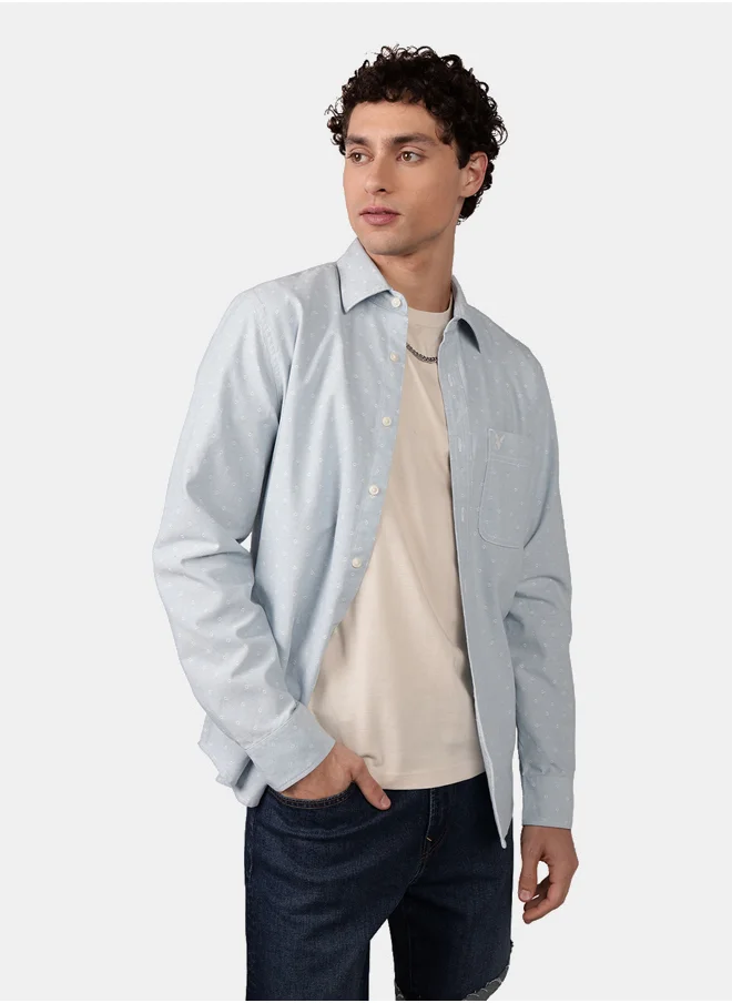 امريكان ايجل AE Slim Fit Everyday Button-Up Shirt