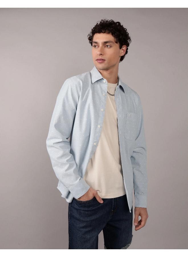 American Eagle AE Slim Fit Everyday Button-Up Shirt - Image 1