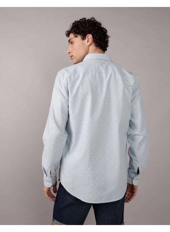 American Eagle AE Slim Fit Everyday Button-Up Shirt - Image 4