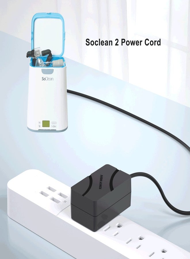 WUKUR كابل طاقة بديل بطول 5.9 قدم متوافق مع جهاز تعقيم الطاقة SoClean 2 CPAP PNA1210 و SoClean 2 SC1200 S9K SC1200-PNA1109 CAP1007 PN1207 - Image 4