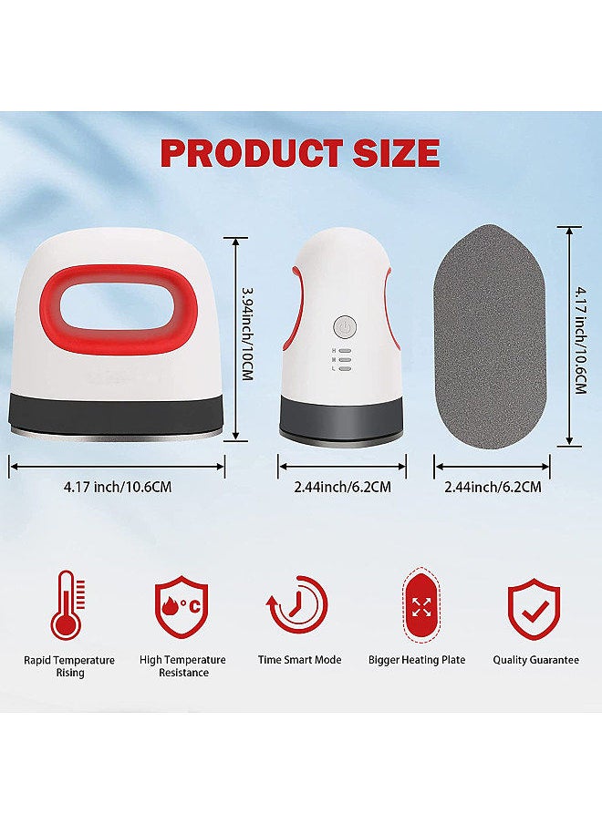 Generic Mini Heat Press Machine T-Shirt Printing Easy Heating Transfer Press Iron Machines for Clothes Bags Hats Pads Blanket Leather Portable HTV Vinly Projects DIY Home Business  - Image 3