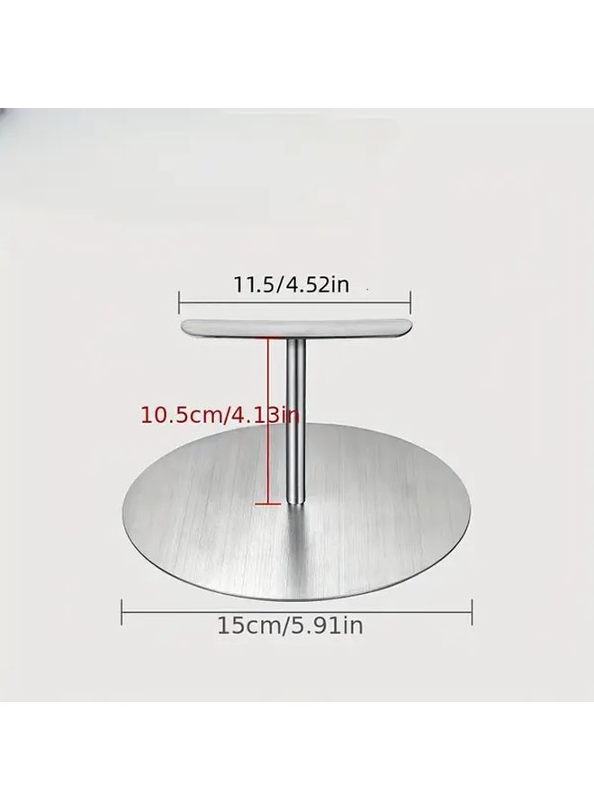 Stainless Steel Tortilla Press With Ergonomic Handle Size M - Image 3
