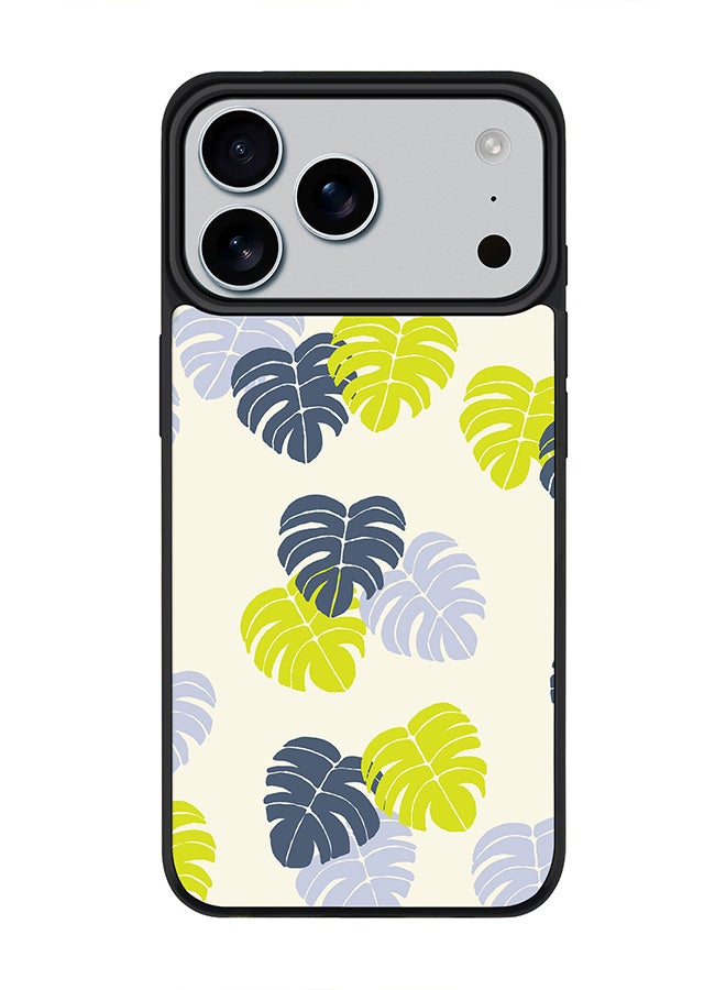 Stylizedd iPhone 17 Pro Max Case, [Compatible with MagSafe] Slim Magnetic cover Phone Case iPhone 17 Pro Max -Island Leaves - Image 1
