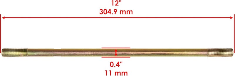 Caltric Tie Rod Sets for Honda Sportrax 400 TRX400EX (1999-2008) - Image 2