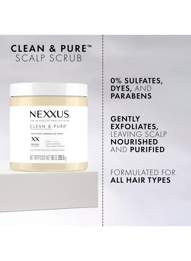 نيكزس مقشر الشعر نيكسوس الخالي من الكبريتات، مقشر لفروة الرأس لتغذية وتنقية الشعر، خالي من السيليكون والصبغة والبارابين، 10 أونصة - Image 4