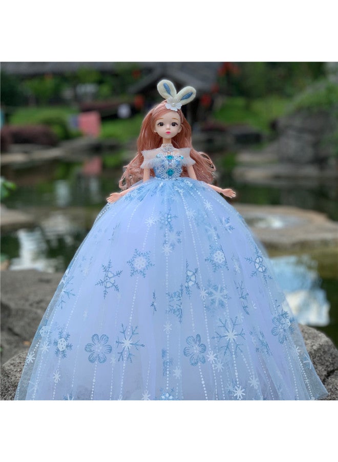 Large Cute Rabbit Wedding Dress Doll Girl's Birthday Gift Toy Doll Children's Gift Princess Doll Single-Color:Diao Chan - Image 5