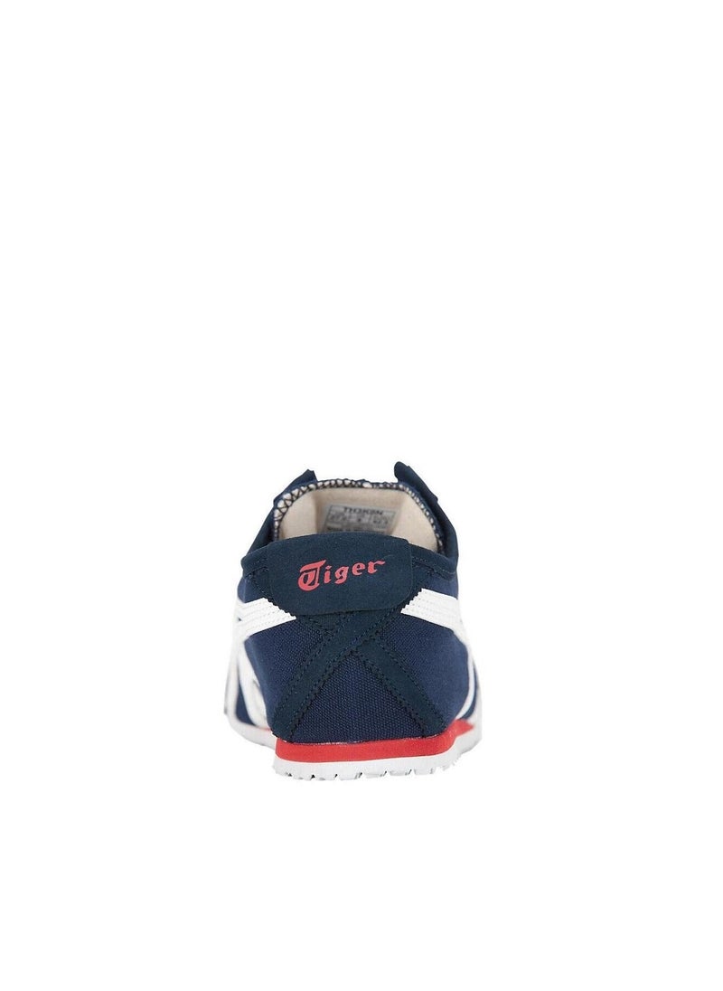 Onitsuka Tiger - حذاء MEXICO 66 كاجوال من القماش سهل الارتداء، كحلي/أبيض - Image 1