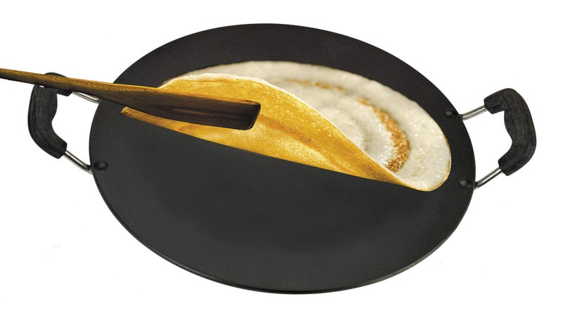 Anjali Diamond Non Stick Classic Induction Multi Tawa Deluxe No.11, Black - Image 1