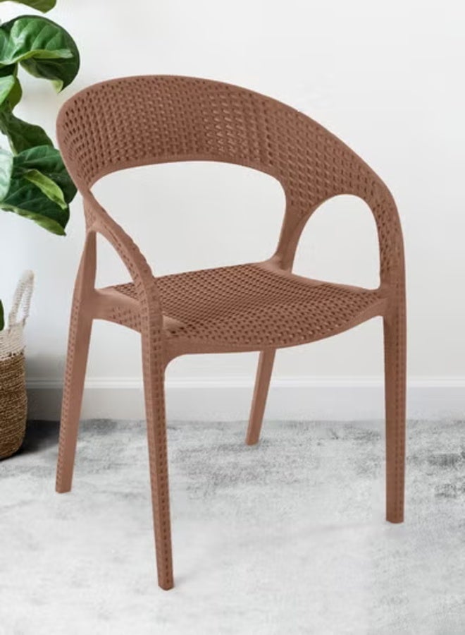Helal Rattan Spanish chair Beige - Image 2