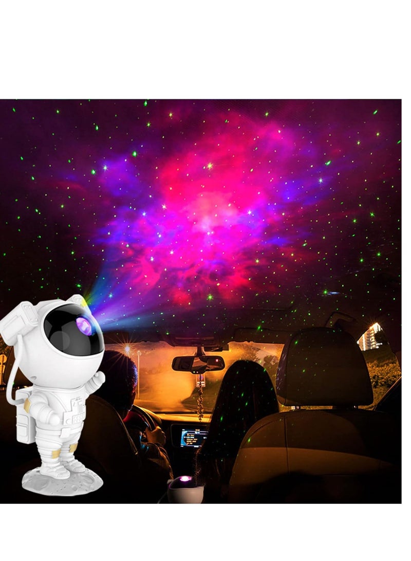 ELTRAZONE Astronaut Star Projector Night Lights, Kids Room Decor Aesthetic,Astronaut Nebula Galaxy Projector Night Light,Remote Control Timing and 360°Rotation Magnetic Head,Lights for Bedroom,Gaming Room Decor - Image 2