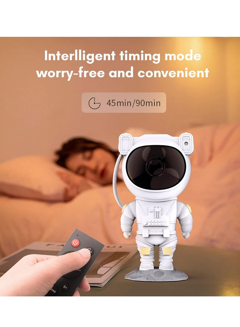ELTRAZONE Astronaut Star Projector Night Lights, Kids Room Decor Aesthetic,Astronaut Nebula Galaxy Projector Night Light,Remote Control Timing and 360°Rotation Magnetic Head,Lights for Bedroom,Gaming Room Decor - Image 4