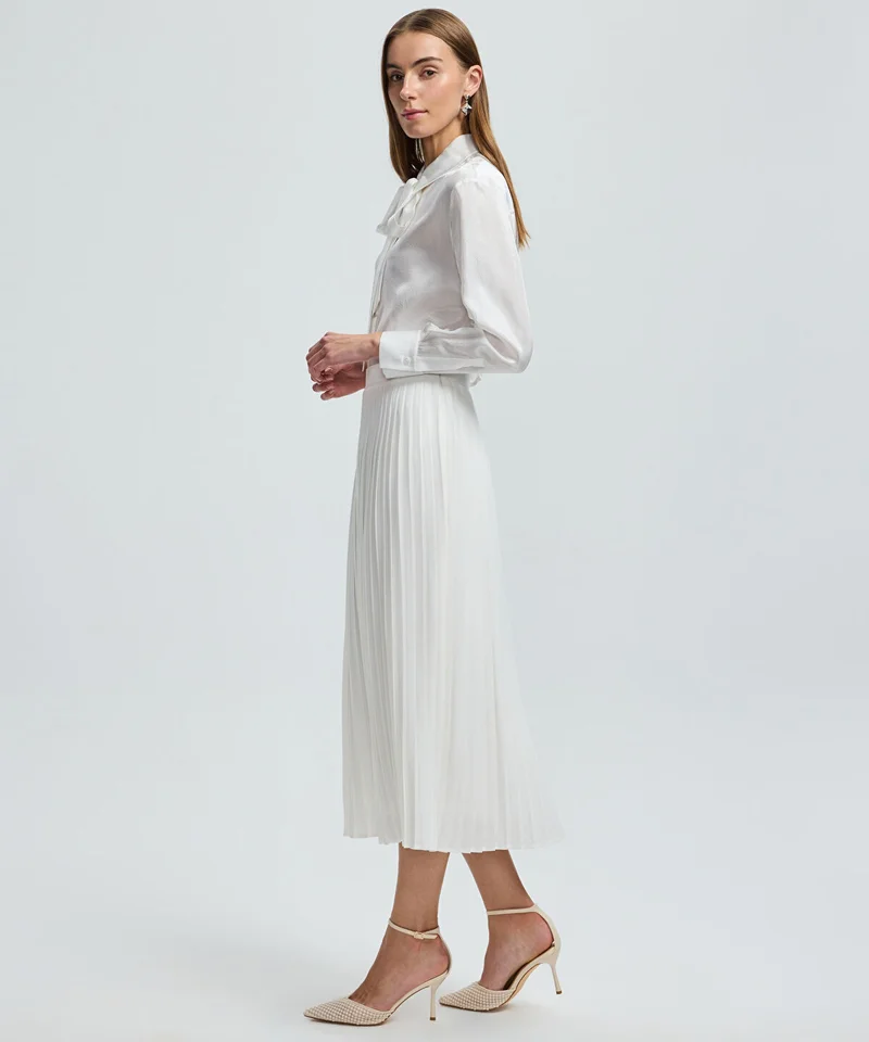 Ipekyol Pleated Midi Skirt