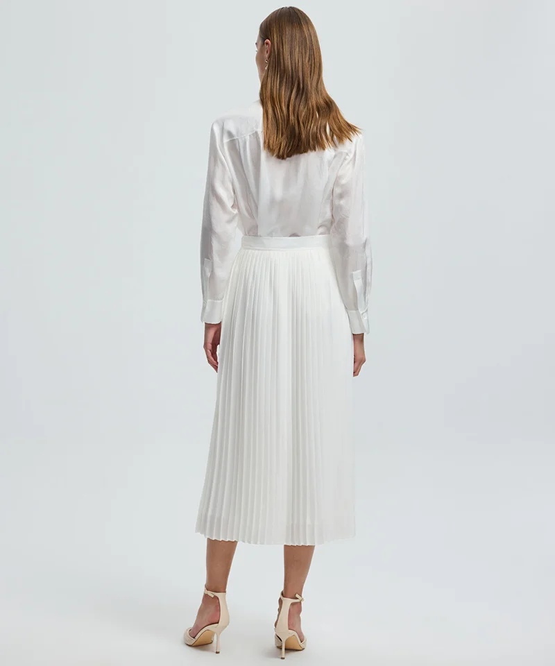 Ipekyol  Pleated Midi Skirt for Women | Best Price UAE