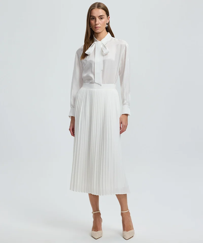 Ipekyol Pleated Midi Skirt