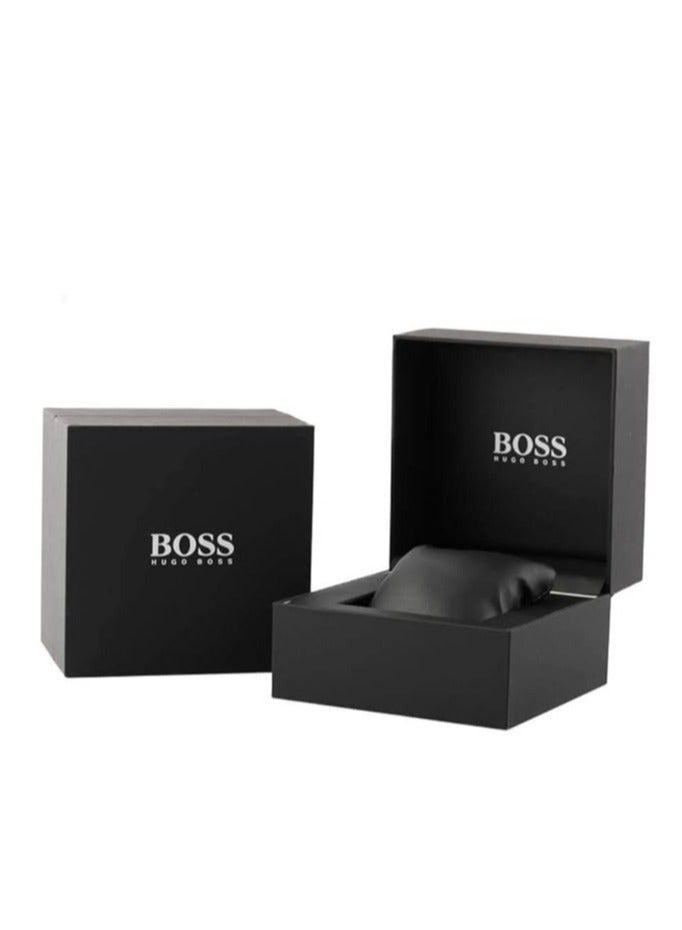 Hugo Boss Driver Sport Men's Black Nylon Strap Chronograph Watch HB1513087