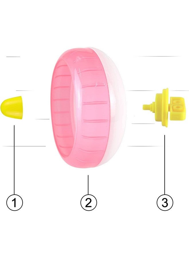 سايج سكوير عجلة خشبية صامتة للهامستر، ملحقات عجلة تمرين الحيوانات الصغيرة، عجلات دوارة هادئة للهامستر تمنع الاكتئاب، ألعاب للهامستر والجربوع والفئران والحيوانات الأليفة الصغيرة الأخرى - Image 3