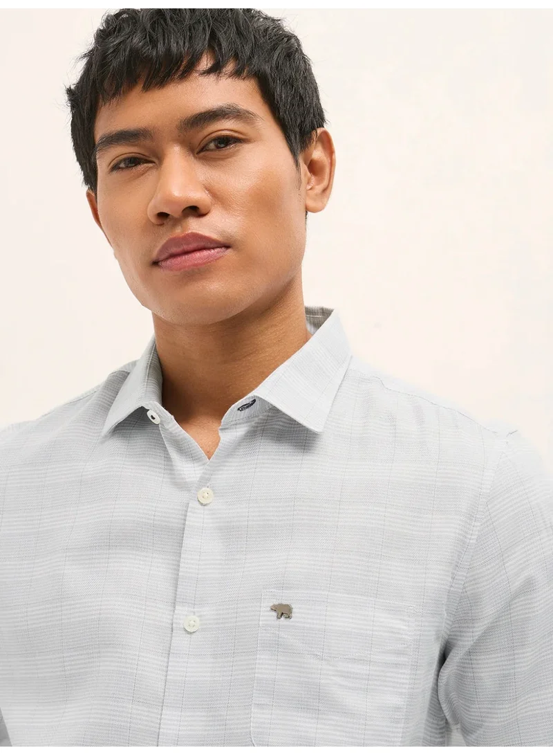 THE BEAR HOUSE  Men’s Long Sleeve Shirt – Classic, Comfortable and Stylish Essential for Work, Travel or Casual Outings for Men | Best Price UAE